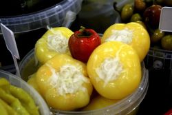   Kposztval tlttt almapaprika (Tomcsi Bcsi Kincsei)